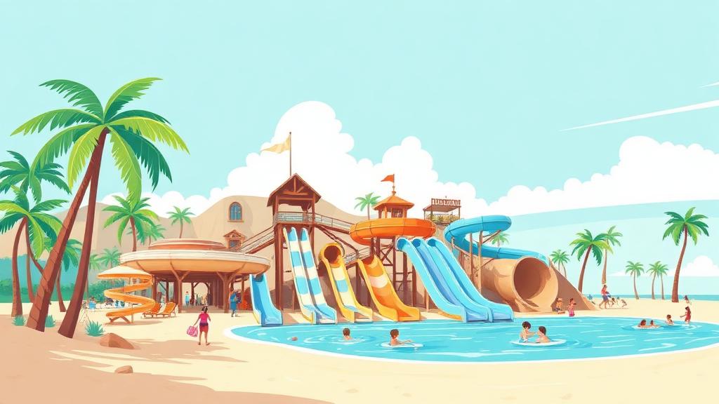 Bali Family Escape — Kids Special illustration
